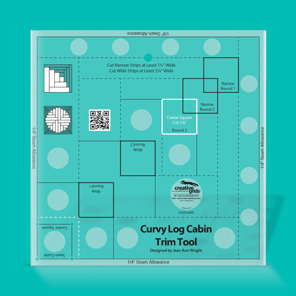 Creative Grids Curvy Log Cabin Trim Tool image