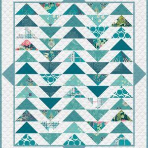 Plenum Teal Thoughts FQ Quilt Kit