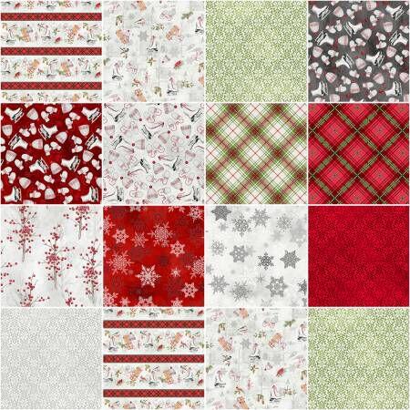 Winter Wonderland 2 1/2-inch Fabric Strips