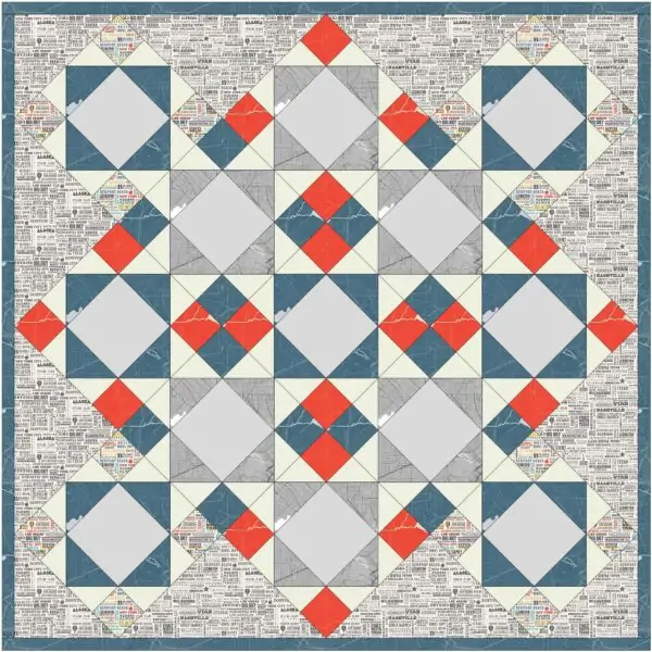 destinations quilt without center blocks