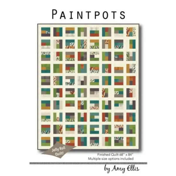 Paintpots Quilt Pattern Cover