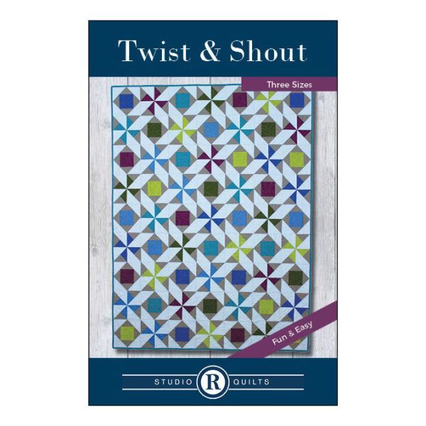 Twist & Shout Quilt Pattern Cover