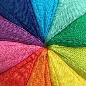 Color Wheel of Fabric