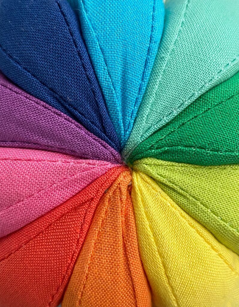Color Wheel of Fabric