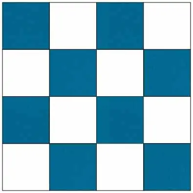 Mosaic #20 Quilt Block Diagram