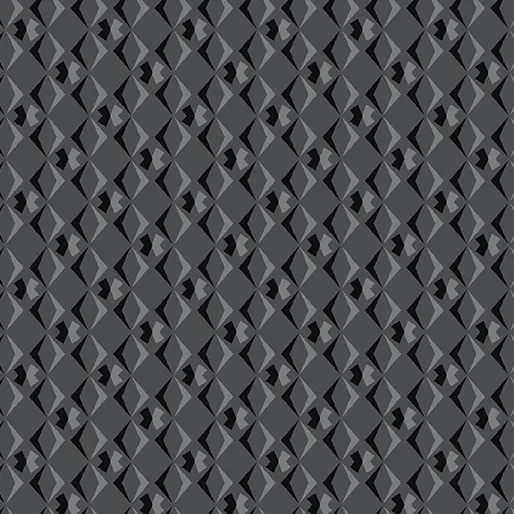 Dark Gray geometric design fabric