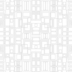 Lt Gray/White Fabric with geometric pattern