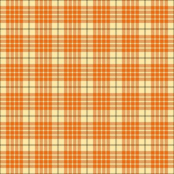 Awesome Autumn Sandy Gervais Orange Plaid Fabric