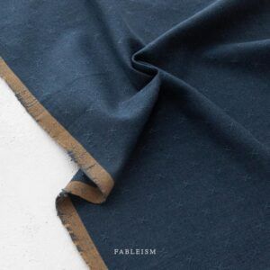 Fableism Sprout Wovens Midnight Yardage