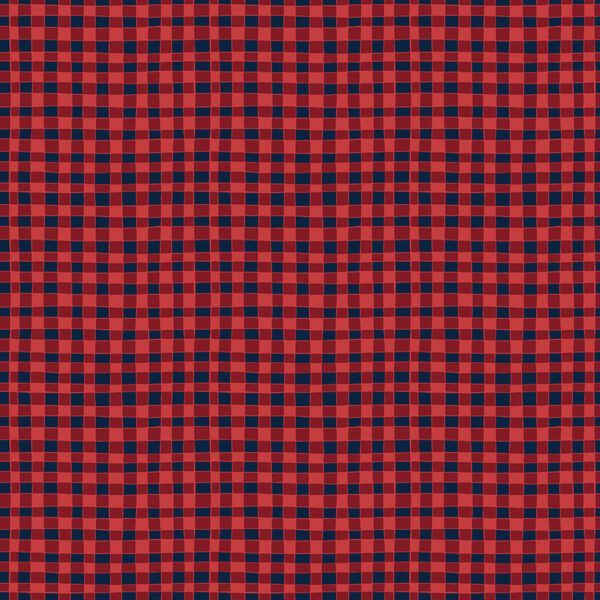 Red Love You S’more Gingham