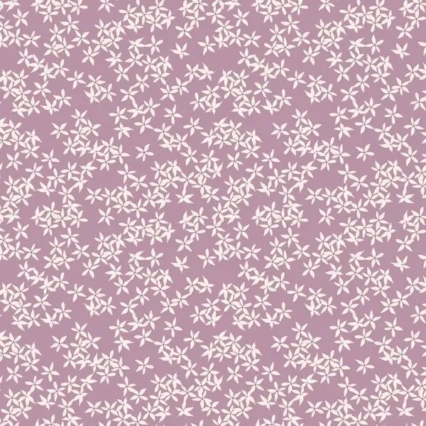 Maple Lilac Floral Yardage