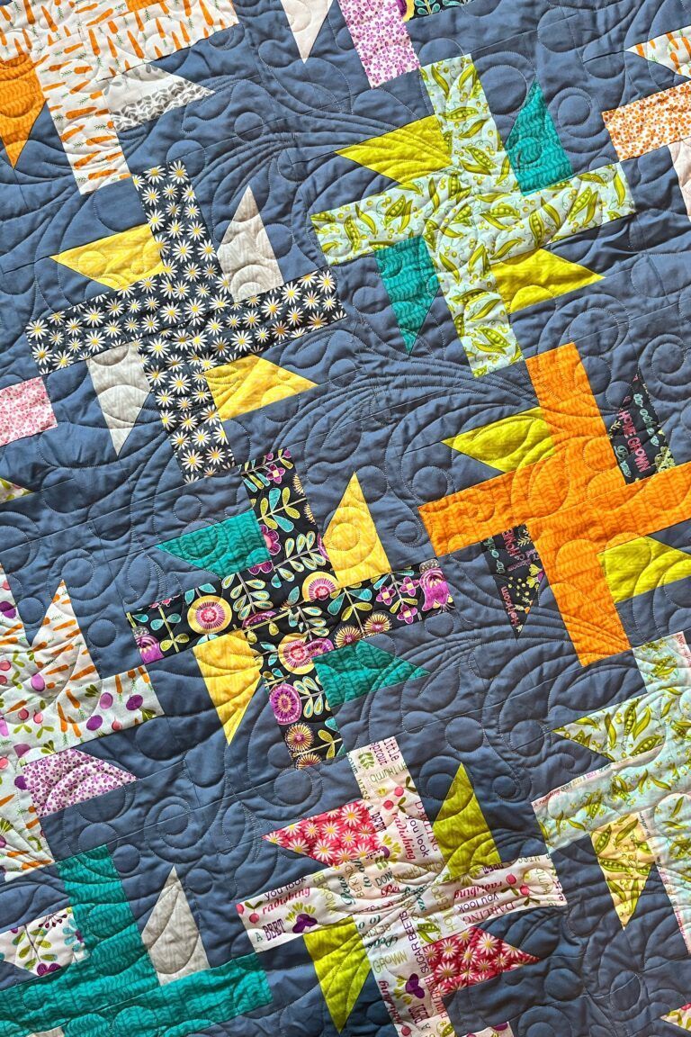 Pudding & Pie Quilt: perfect quilt for a jelly roll