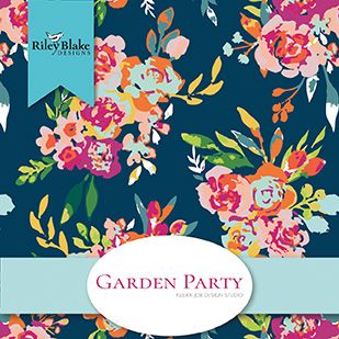 Garden Party fabric line by Keera Job for Riley Blake Designs
