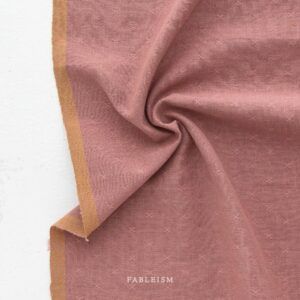 Fableism Sprout Wovens Cotton Marsala Yardage
