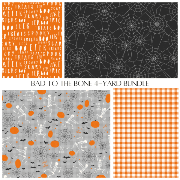 Bad to the Bone 4-Yard Fabric Bundle