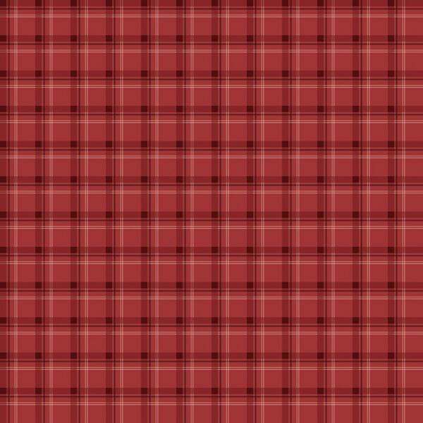 The Woodsman Red Plaid by Lori Whitlock