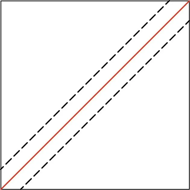 Make 2 half-square triangles