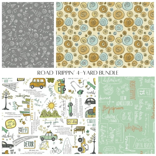 Road Trippin' 4-yard Fabric Bundle