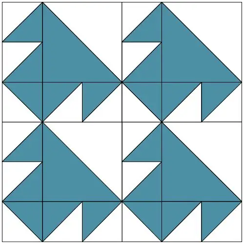 T Quartette Block