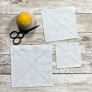T Quartette Block Step 2
