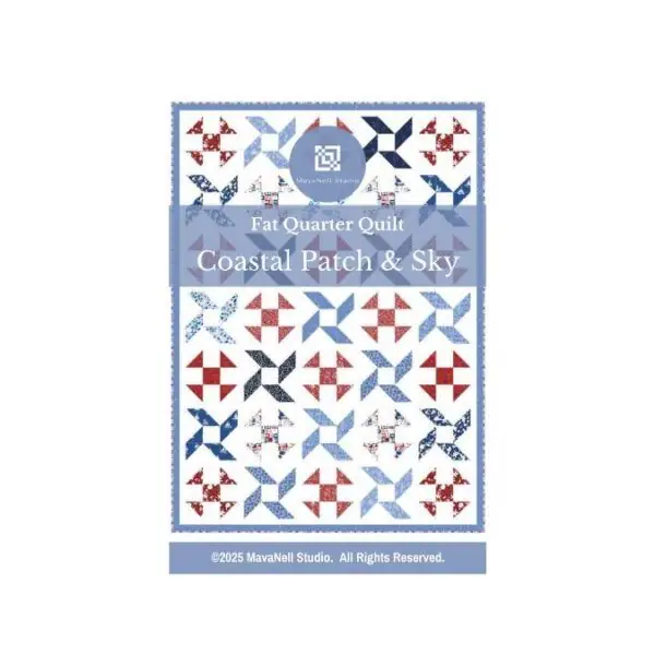 Coastal Patch and Sky Quilt Pattern PDF