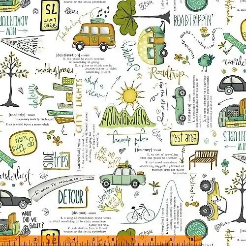 Windham Road Trippin' 4-Yard Fabric Bundle - Image 5